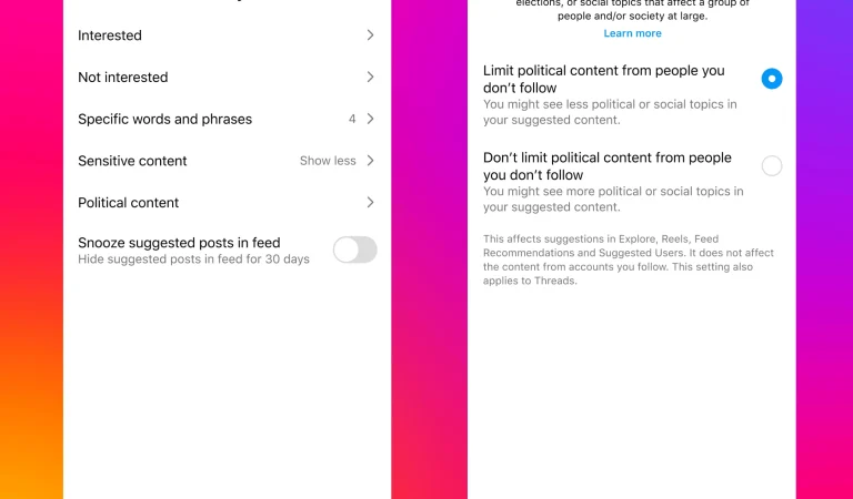 Meta launches opt-out setting to limit visibility of politics