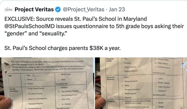 Project Veritas Is Back, Harassing Private Schools