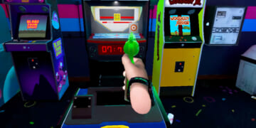 A screenshot of Arcade Paradise VR