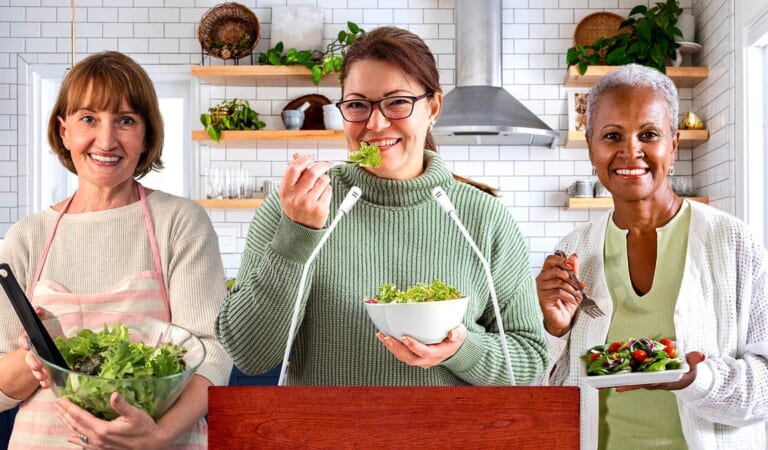 Nation’s Moms Announce Salads Can Be Very Filling