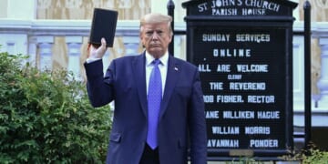 Bible salesman Trump commits many sins the Good Book preaches against