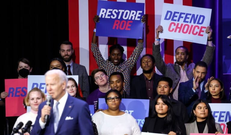 Biden's new ad on abortion reveals horror of 'letting the states decide'