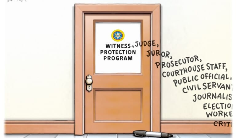 Cartoon: Witness protection program